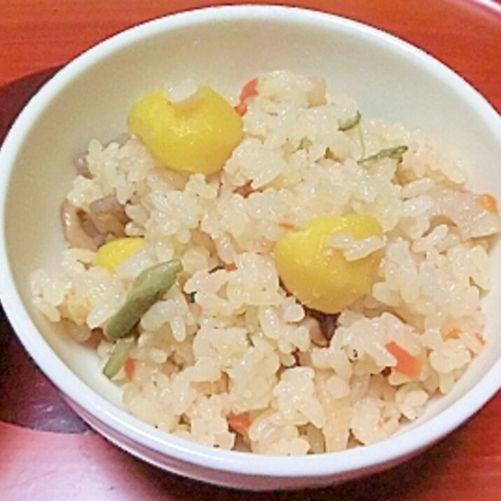 ＊秋の炊き込みご飯＊